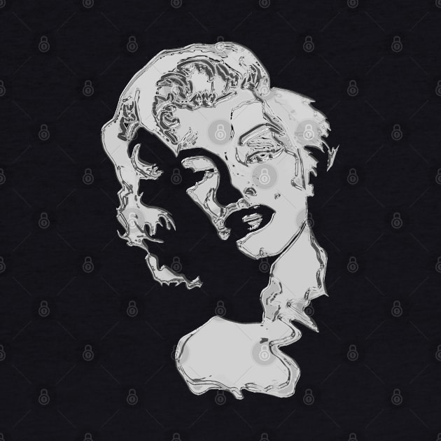 marilyn monroe portrait by hottehue